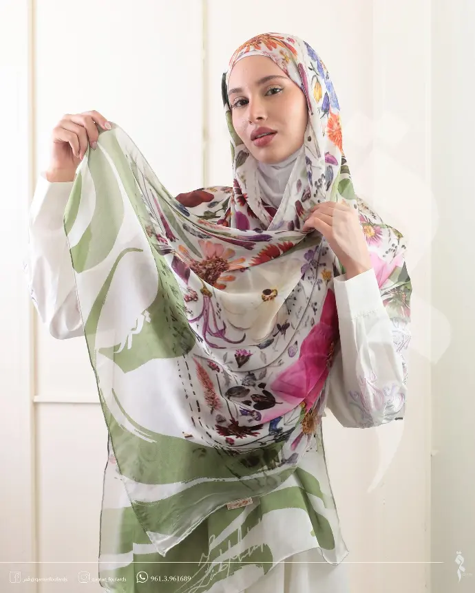 Spring shawl