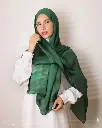 plain green shawl
