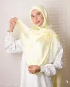 Plain yellow shawl