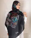 Calm black shawl