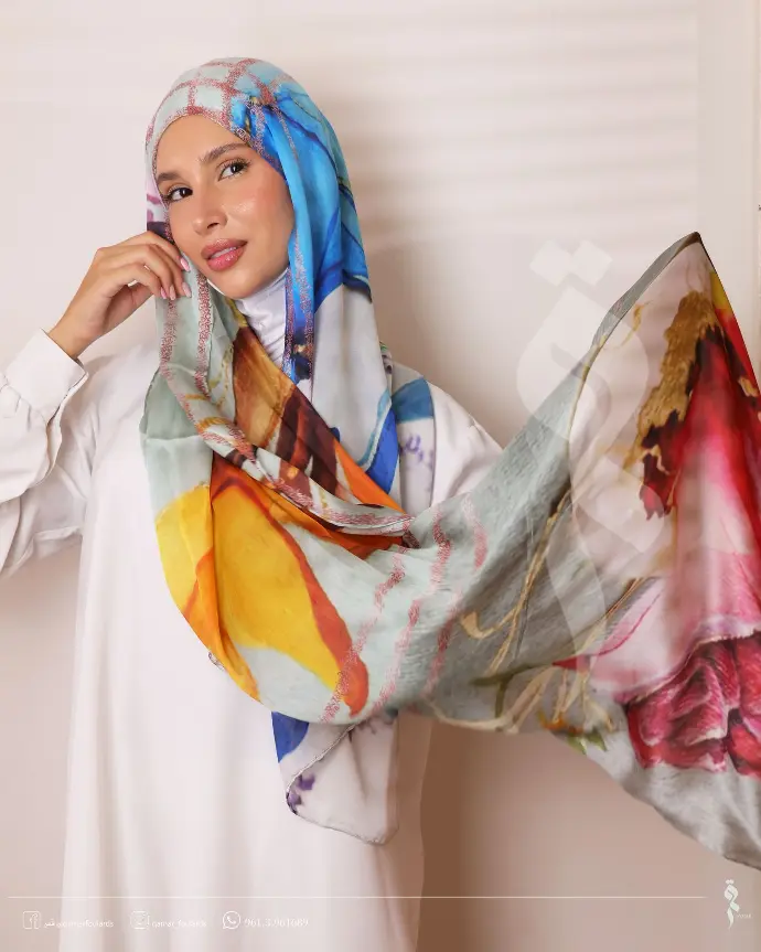 Collage shawl