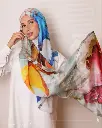 Collage shawl