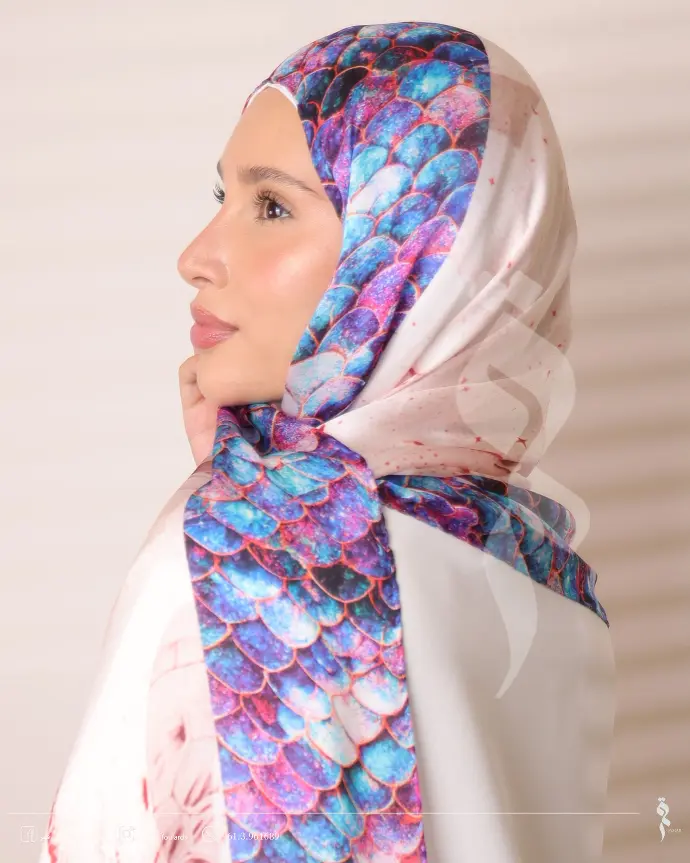 Mermaid shawl