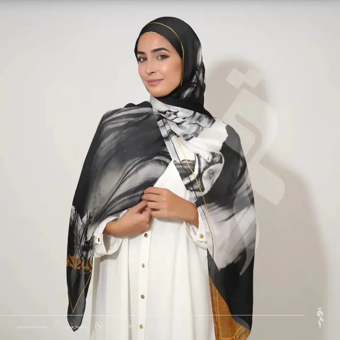 Pencil shawl