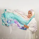 Ocean shawl