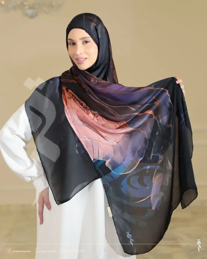 Eclipse shawl