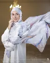Fancy purple shawl