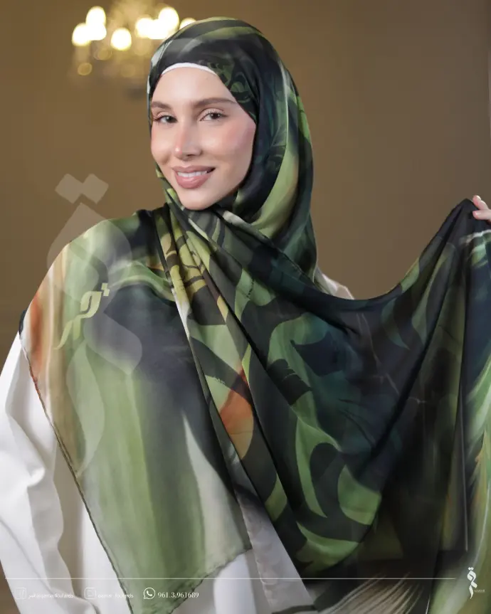 Glam Green shawl