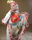 Red shawl