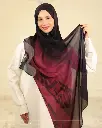purple ink shawl