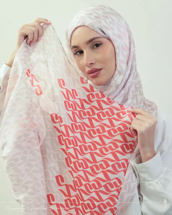 Qamar Pattern Shawl