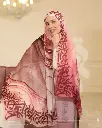 Red shades shawl