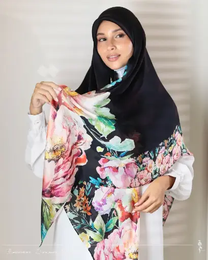 Floral black