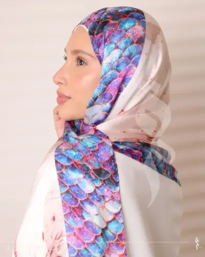 Mermaid shawl
