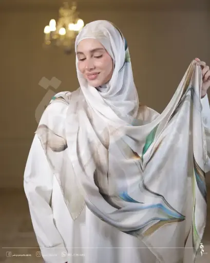 Fancy beije shawl