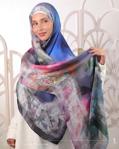 Lanterns shawl
